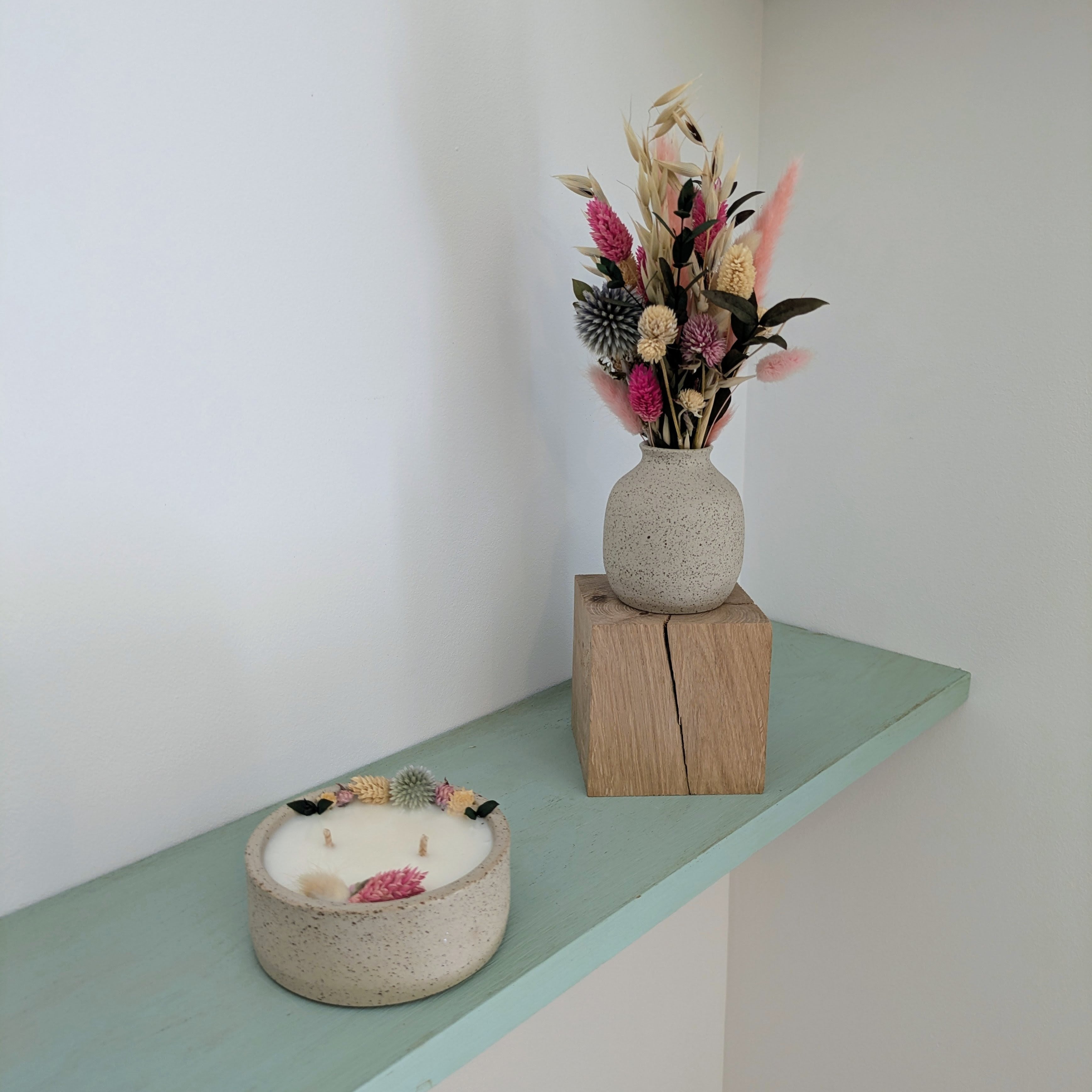 Idée déco intérieur fleurs séchées