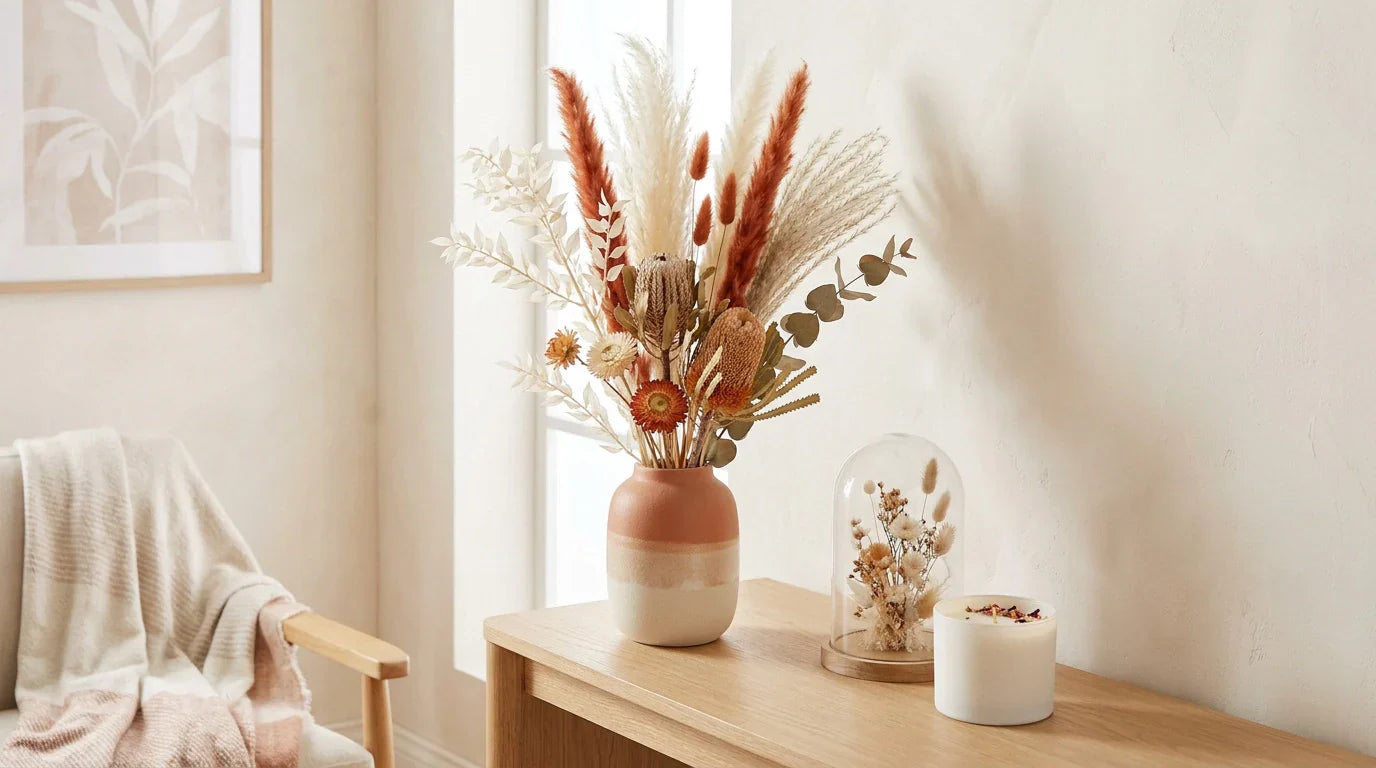 Les tendances des fleurs séchées