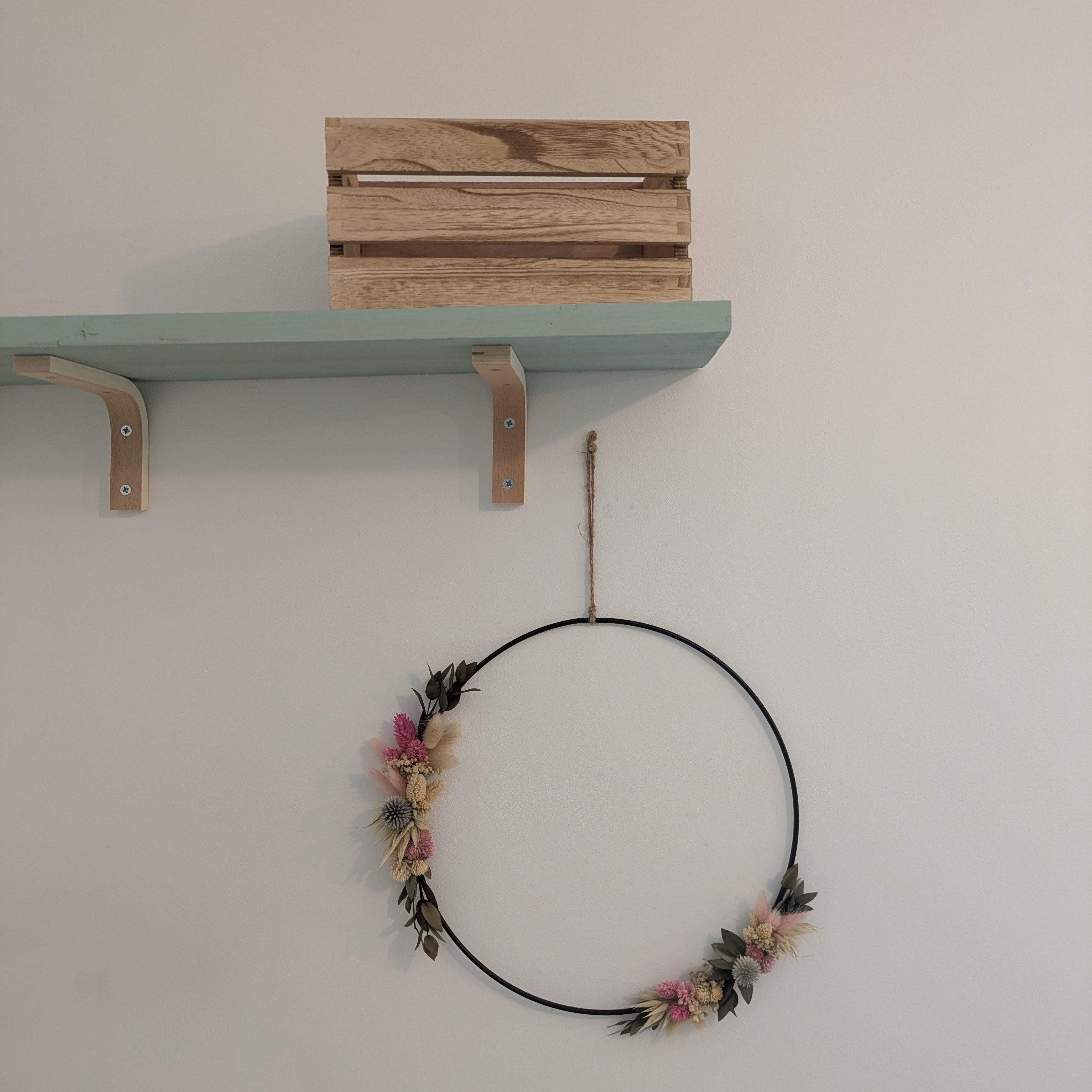 Couronne de fleurs - Pont des amours